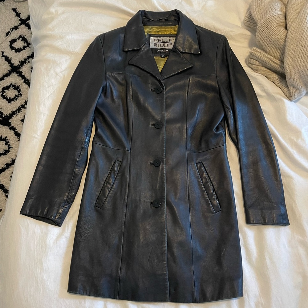 Pelle Studio Black Leather Jacket